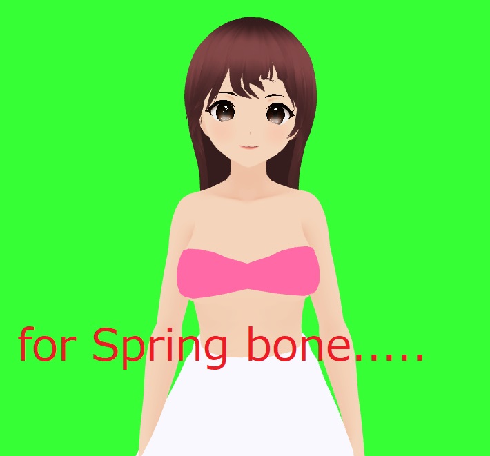 WebXR for Spring Bone Compare VRM0 VRM1